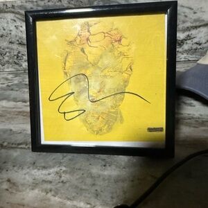 Signed Ed Sheeran CD insert